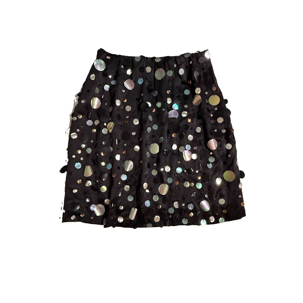 Anthropologie Big Sequin Skirt Size Small